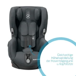 Maxi-Cosi Axiss Kindersitz, 180° Drehbarer Kleinkind Gruppe 1 Autositz (ca. 9-18 Kg) Wächst Mit Dem Kind Und Inkl. 8 Sitzpositionen, Nutzbar Ab Ca. 9 Monate Bis Ca. 4 Jahre, Authentic Graphite, Grau -Babyprodukte Geschäft 9c9b7d575bab92689923a758d1e447de