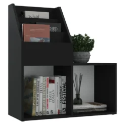 VidaXL Kinder-Bücherregal Schwarz 71x30x78,5 Cm Holzwerkstoff -Babyprodukte Geschäft 9e0c0c5d7f3063dbb8fc2b87c46fb3b7