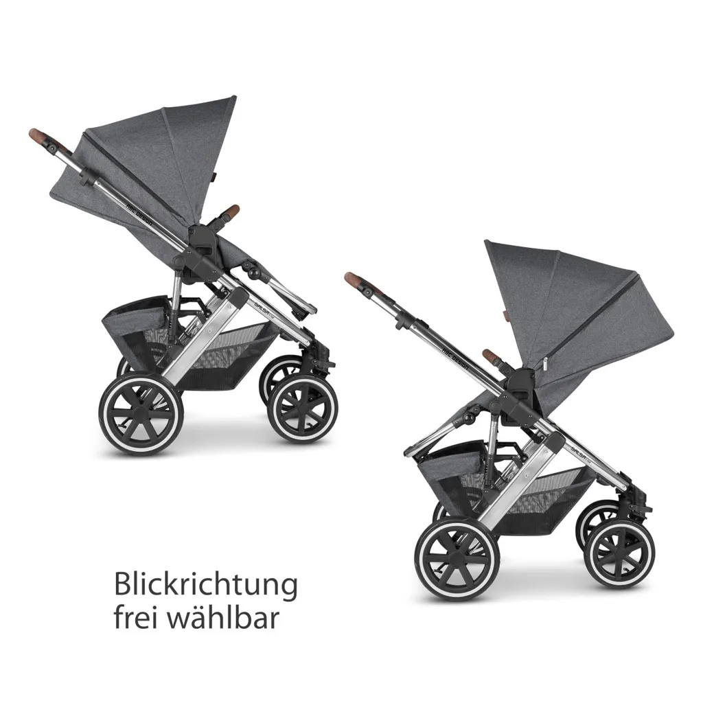 ABC Design Salsa 4 Air Kinderwagen Asphalt Diamond Kollektion 2022 8 ABC Design Salsa 4 Air Kinderwagen Asphalt Diamond Kollektion 2022 – Bild 8