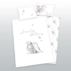Herding DisneyŽs Dumbo Bettwäsche / Babybettwäsche / Kleinkinderbettwäsche, 100% Baumwolle ( Renforcé ), 40x60 + 100x135 Cm -Babyprodukte Geschäft a2791d5b3e2c97968962e7f9a5cbbe69