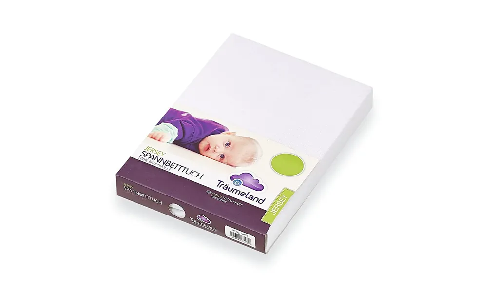 Träumeland Baby Spannbetttuch Jersey Weiß 130 X 130 Cm Bettwäsche 100% Baumwolle Babytextilien 1 Träumeland Baby Spannbetttuch Jersey Weiß 130 X 130 Cm Bettwäsche 100% Baumwolle Babytextilien