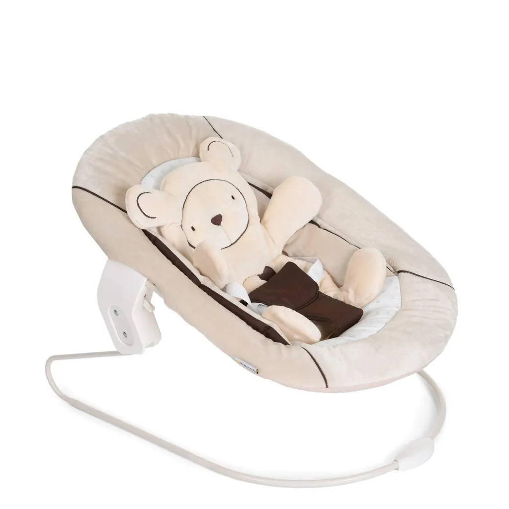 Hauck Babywippe Alpha Bouncer 2 In 1, Farbe:Hearts Beige 3 Hauck Babywippe Alpha Bouncer 2 In 1, Farbe:Hearts Beige – Bild 3