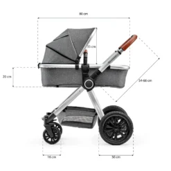 Kinderkraft Kinderwagen VEO 3in1 Grau -Babyprodukte Geschäft a636e1f709879be133d1aff14ec498e1