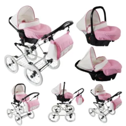 Retrokinderwagen Set Buggy Babyschale Und Isofix Optional Giulietta By SaintBaby Blue White Dots 06 2in1 Ohne Babyschale -Babyprodukte Geschäft a8a695fd79dd6a655f38cb892f3b3cb3