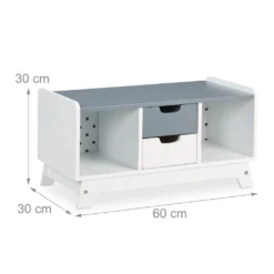 Relaxdays Kinderregal 4 Fächer -Babyprodukte Geschäft a953b0214d2e37e63e19198702974649