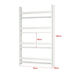 Kinderregal HLO-PX74 120x74x10cm Weiß -Babyprodukte Geschäft a9a979429b6e36d88ef32ec63f0b89c1