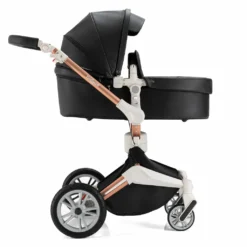 Daliya® TURNIYO 360° Premium 3in1 Kinderwagen Mit Sportsitz, Babywanne & Babyschale Buggy Kombikinderwagen (Schwarz) -Babyprodukte Geschäft aab94bdada373dbe42bb7ab9de821ce9 1