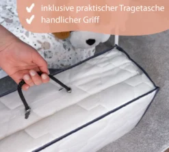 Alcube® Reisebett Matratze 60 X 120 X 7 Cm Klappmatratze – Für Ein Baby Reisebett Oder Gästematratze Inkl. Matratzenhülle Weiß -Babyprodukte Geschäft ab9135b5e5a997020c6835cd17967705