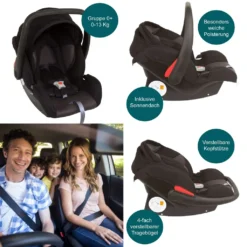 Autokindersitz Babyschale Protect Von United-Kids Baby Kindersitz Dauer-Niedrigpreis Gruppe 0+ Ab Geburt (0-13 Kg), Farbe:Kinggold -Babyprodukte Geschäft abd5e13e70e325e2e29b0ba618942583