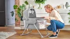 LOVI 3in1-Kinderbett Von Kinderkraft Grau -Babyprodukte Geschäft ac77c1bf9ff63c73149882e8059509d8