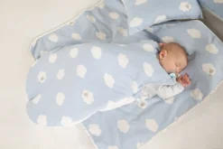 Roba Schlafsack, 90cm, Ganzjahres Babyschlafsack, Atmungsaktive Baumwolle, 'Kleine Wolke Blau' -Babyprodukte Geschäft aea67a6215d7135b011f382114dab6ae