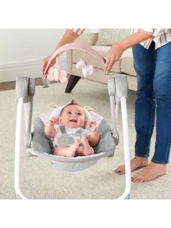 Ingenuity Baby Tragbare Schaukel, Flora Babyschaukeln Wippen Schaukel Babywippe Babyschaukel Kinderschauel Elektrische Wippe Elektrowippe -Babyprodukte Geschäft b08dd71a89805c1271ba39faefe9a978