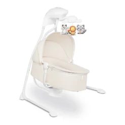 Lionelo Henny Baby Wippe Babyschaukel Elektrisch Mit Liegefunktion 10 Melodien Karussell Moskitonetz Weiß -Babyprodukte Geschäft b30b18e78429e3a28b65e696fbb96d6a