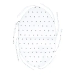 Babynest Neugeborene Nestchen Baby – Velvet Kuschelnest Mit Zopf Kissen Zerlegbares Set Zweiseitig Babynestchen Babybett 75X45, Sterne -Babyprodukte Geschäft b865cde7f00bf952f3e74edc24b39f06