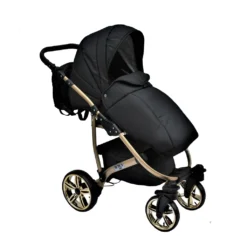 LUXUS Kombi Kinderwagen 4 In 1 Komplettset Mit Isofix-Basisstation Und Vollgummireifen - Schwarz/gold 15 LUXUS Kombi Kinderwagen 4 In 1 Komplettset Mit Isofix-Basisstation Und Vollgummireifen - Schwarz/gold -Babyprodukte Geschäft b87fb3dd9563a6113af9b102a33a71c0