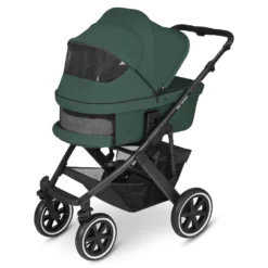 ABC Design Salsa 4 Air Kombikinderwagen Set - (G2) Kollektion 2023, Farbe Kinderwagen:Basil -Babyprodukte Geschäft b924fd7dce792b13e99d00c7dffff696