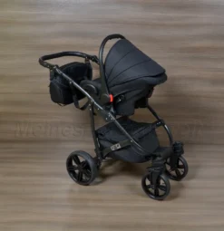 LUXUS Kombi Kinderwagen CLEO 3 In 1 Komplettset - Schwarz/gold R6 -Babyprodukte Geschäft b9661b602b97daae61a5961e1ee33e8f