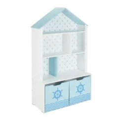 Relaxdays Kinderregal Mit Dach Im Seefahrt-Design -Babyprodukte Geschäft be8704c83a0aaa05d747e28dd94a8f29