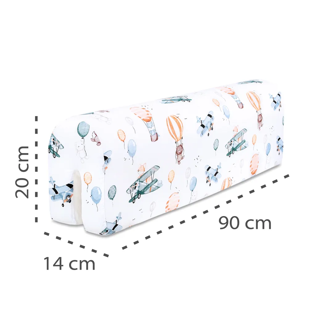 Bettkantenschutz Für Kinderbetten 90 Cm - Schutz Für Bettrahmen Kantenschutz Kinder Babybett Baumwolle Luftballons 1 Bettkantenschutz Für Kinderbetten 90 Cm - Schutz Für Bettrahmen Kantenschutz Kinder Babybett Baumwolle Luftballons