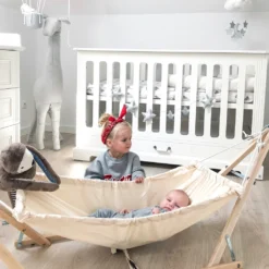 Amazonas Babyhängematte Koala Silver Edition Inklusive Holzgestell -Babyprodukte Geschäft bf82c582ea28488415c772cb2cc12eb3