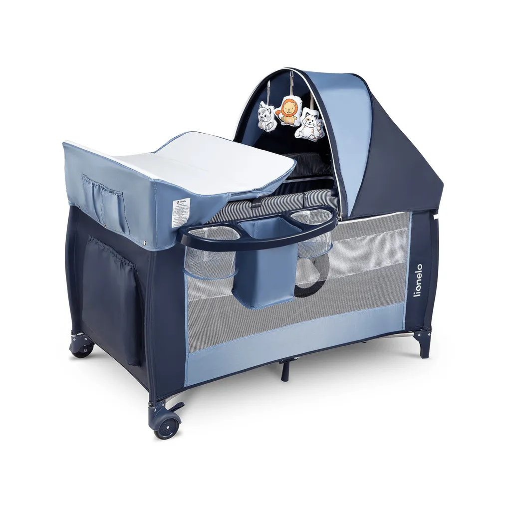 Lionelo Sven Plus 2 In 1 Baby Bett Laufstall Baby Ab Geburt Bis 15 Kg Wickelauflage Moskitonetz Luftige Seitenwände Mit Seiteneingang Tragetasche Zusammenklappbar 4 Lionelo Sven Plus 2 In 1 Baby Bett Laufstall Baby Ab Geburt Bis 15 Kg Wickelauflage Moskitonetz Luftige Seitenwände Mit Seiteneingang Tragetasche Zusammenklappbar – Bild 4