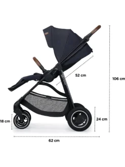 Kinderkraft Baby Kombi-Kinderwagen ALL ROAD, Grau Kombikinderwagen Babys 1. Jahr Kinderwagen Bayw1120 -Babyprodukte Geschäft c140bf976921954a5892cfd5843b5ea3