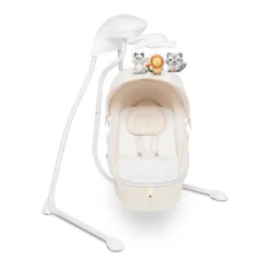 Lionelo Henny Baby Wippe Babyschaukel Elektrisch Mit Liegefunktion 10 Melodien Karussell Moskitonetz Weiß -Babyprodukte Geschäft c2cc57317d2033be09cb80ed6fd925e4