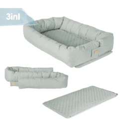 Roba Babylounge 3 In 1 'roba Style', Kuschelnest, Frosty Green, Wickelauflage, Bettschlange -Babyprodukte Geschäft c2e753068bae24b380a9714ebfb33017