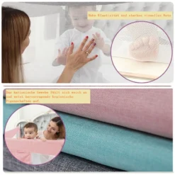 Zehnhase Bettgitter Bettschutzgitter Kinderbettgitter Babybettgitter 120 Cm, Grau, 1 Seite -Babyprodukte Geschäft c3afaace47f4d82cd168eb798737c226
