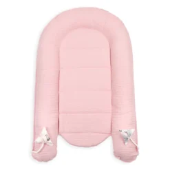 Babynest Neugeborene Nestchen Baby 90x50 Cm - Kokon Handmade Zweiseitig Aus Baumwolle Waffel Mit Babynestchen Wilde Rose Rosa -Babyprodukte Geschäft c733aeab6d3464c5e7358bb5b67e006c