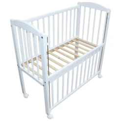 Beistellbett Babybett 90x40 Cm Mit Matratze Und Räder Höhenverstellbar Weiss -Babyprodukte Geschäft c7809d3a7bb364fc296adecfc04f0f14