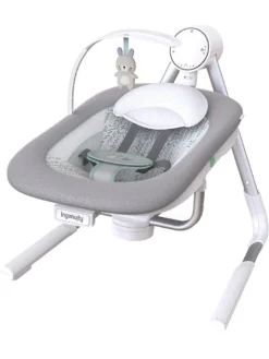 Ingenuity Baby Tragbare Schaukel AnyWay Sway PowerAdapt Dual-Direction, Spruce Babyschaukeln Wippen