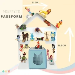 TUX Regal Haus Für 42 Tonies Und Toniebox - Magnetisches Wandregal Für Toniefiguren -Babyprodukte Geschäft c8b550f132985a31195786b78527af58