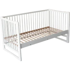 Small Foot 9018 Kinderbett Nicoletta Aus Holz, Verstellbar, Weiß (1 Stück) -Babyprodukte Geschäft cab4ce05e0299114c810cf985d9d4618