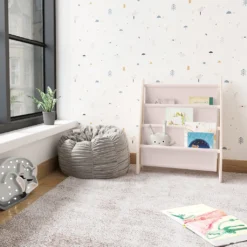 MAMOI® Bücherregal Für Kinder, Bücherkiste Für Kinderzimmer, Book Shelf, Buchregal, Wandregal Kinderregal, Kinderbücherregal, Bücherbank Aus Holz Für Kleinkind, Kindermöbel Für Kleines Kind -Babyprodukte Geschäft cacaeee83aa358ee72dbe5beade5851a