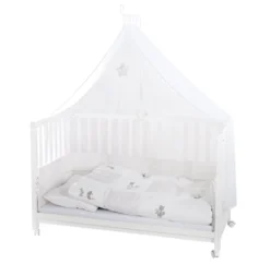 Roba Roombed 'Fox & Bunny' Babybett 60x120 Cm, Beistellbett Zum Elternbett Mit Kompletter Ausstattung -Babyprodukte Geschäft cb64f11b05bf6a448974190455da4a36