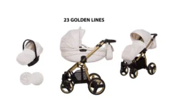 Kinderwagen Mommy Gold: Weiß-Gold Farbe: Weiß-Gold 15 Kinderwagen Mommy Gold: Weiß-Gold Farbe: Weiß-Gold -Babyprodukte Geschäft cc7f4c21521fb977d0b94cfc8651a5ed