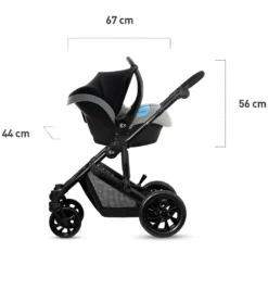 Kinderkraft Kombikinderwagen Prime Lite Grau -Babyprodukte Geschäft cd9dac430fbaf82cde2c8cf13bdbff15