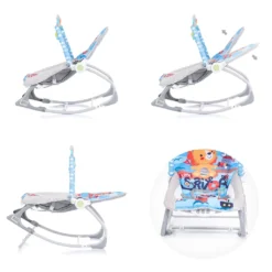 Chipolino Babywippe Baby Spa 2 In 1 Elektrisch Stuhl Schaukelfunktion Spielbogen Blau -Babyprodukte Geschäft ce435284d2ac403720fe188743d5d29f