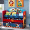 Delta Children PAW Patrol Deluxe Edition Buch- Und Spielzeug-Organizer |
