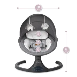 Babywippe Baby Schaukelstuhl Mit 5 Schwingungsamplituden Musik Timing Und Bluetoothfunktion Momi LAMI -Babyprodukte Geschäft d3397582b8add1e204838a0b147179a8
