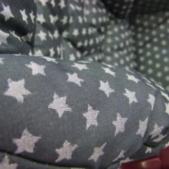 BAMBINIWELT Ersatzbezug, Sitzkissen, Bezug Für Peg-Perego-Prima-Pappa-Diner STERNE Türkis -Babyprodukte Geschäft d75dde5500bc8e37df7132a5cbc375b0