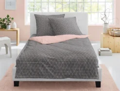 Irisette Mako Satin Bettwäsche 135x200 2tlg Grau Rosa | Bettwäsche-Set Aus 100% Baumwolle | 2 Teilige Wende-Bettwäsche 135x200 Cm & Kissen 80x80 Cm | Geometrisches Muster 10 Irisette Mako Satin Bettwäsche 135x200 2tlg Grau Rosa | Bettwäsche-Set Aus 100% Baumwolle | 2 Teilige Wende-Bettwäsche 135x200 Cm & Kissen 80x80 Cm | Geometrisches Muster -Babyprodukte Geschäft da20213e870c4019af5762c6d2090676