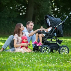 Bergsteiger Milano Kinderwagen, 3-in-1 Kombikinderwagen, Megaset 10-teilig Inkl. Babyschale, Sportwagen Und Zubehör -Babyprodukte Geschäft daf7280211f467606344a88818dda70b