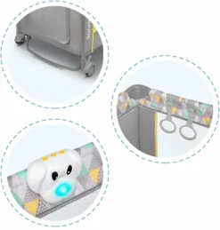 Lionelo Sven Plus In GELB Kinder Baby Reisebett Mit Wickeltisch Kinderbett Babybett Balachin Moskitonetz Urlaub Reise Laufstall Wickelauflage Spieluhr -Babyprodukte Geschäft dc3f354311563429e480d19c32707716