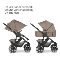 ABC Design Salsa 4 Air Kombikinderwagen Starter Set Pure (G2) Kollektion 2023 - Farbe: Cream -Babyprodukte Geschäft dd4490c9691a1a217325047d807ede41