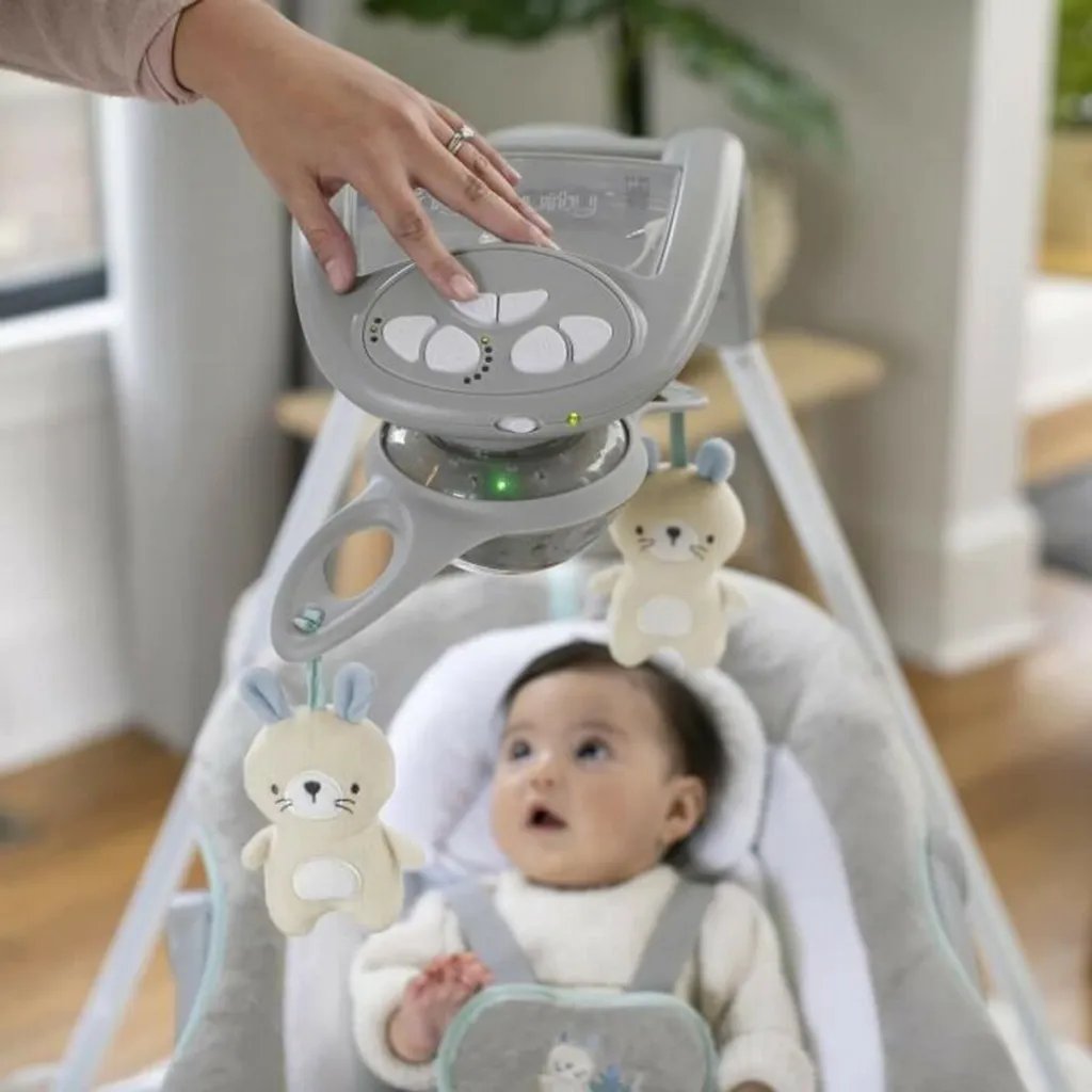 Ingenuity Inlighten Cradling Swing & Rocker ™ - Fruce ™ 2 Ingenuity Inlighten Cradling Swing & Rocker ™ - Fruce ™ – Bild 2