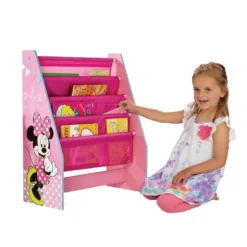 Disney Kinder-Bücherregal Minnie Maus 51 X 23 X 60 Cm Rosa WORL222007 -Babyprodukte Geschäft de2892800d8938792a5f8be400142ef4