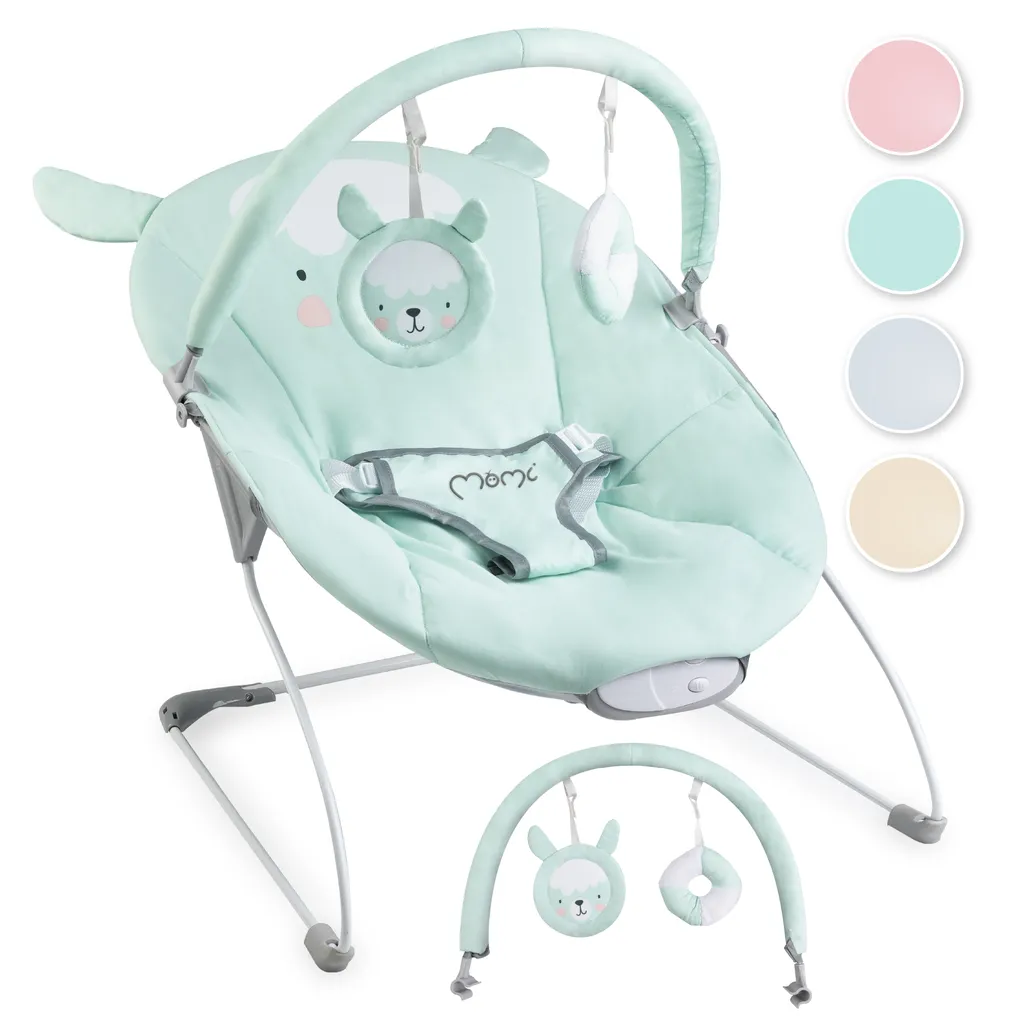Babywippe Mit Musik Und Vibration Babywiege Schaukelwippe MoMi GLOSSY Lama 1 Babywippe Mit Musik Und Vibration Babywiege Schaukelwippe MoMi GLOSSY Lama