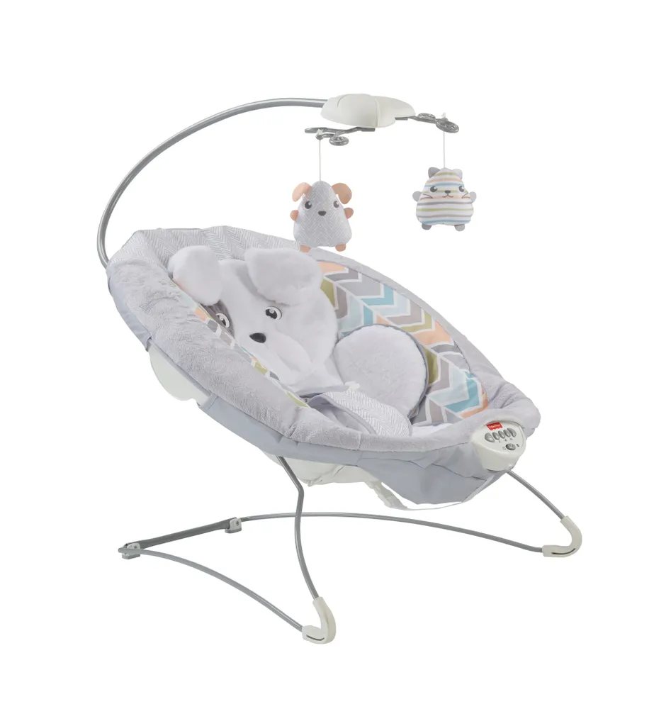 Fisher Price Fisher-Price Deluxe Babywippe Im Hundebaby Design, Moderne Baby-Ausstattung 5 Fisher Price Fisher-Price Deluxe Babywippe Im Hundebaby Design, Moderne Baby-Ausstattung – Bild 5